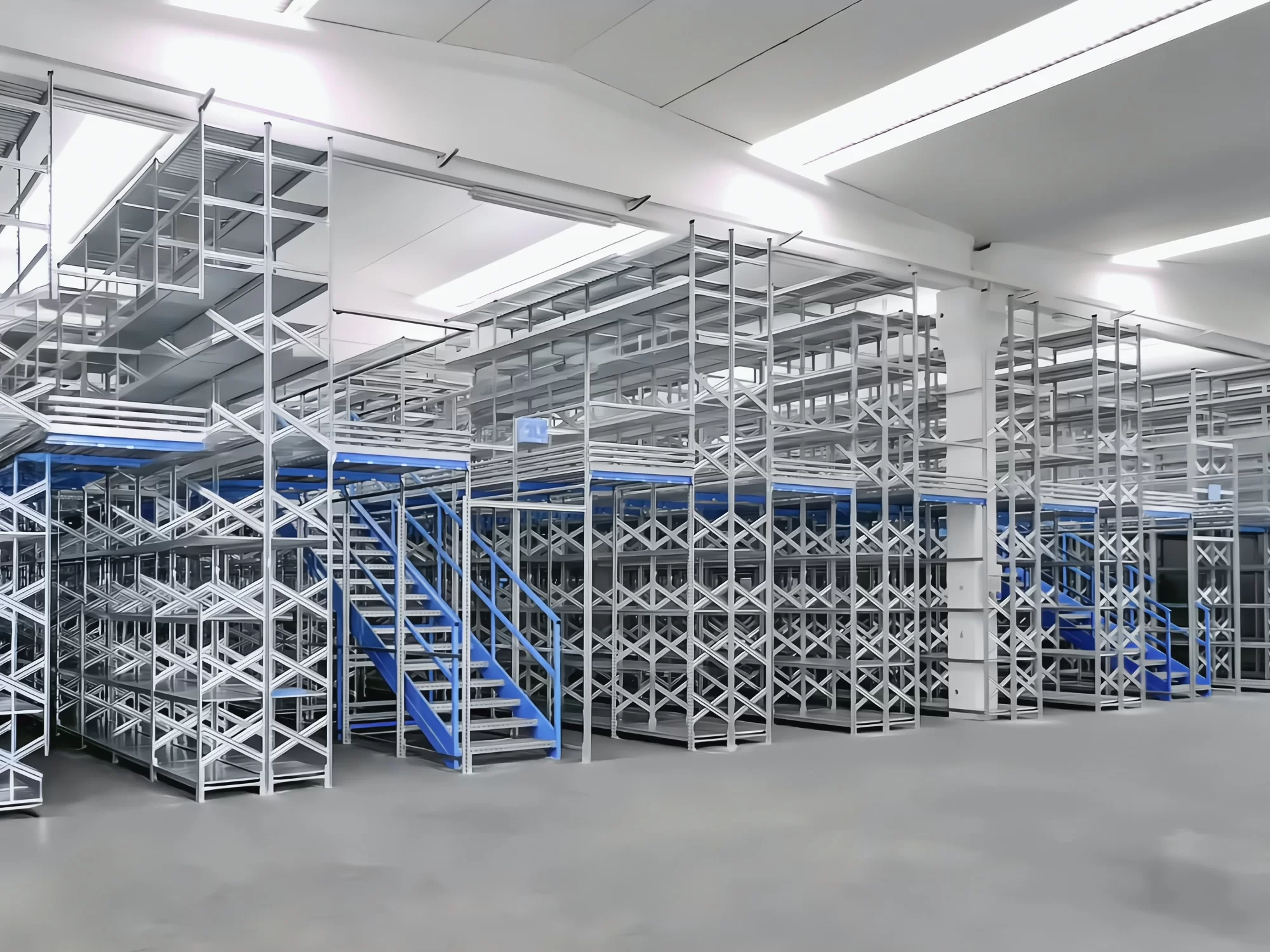 MEZZANINE SHELF SYSTEMS