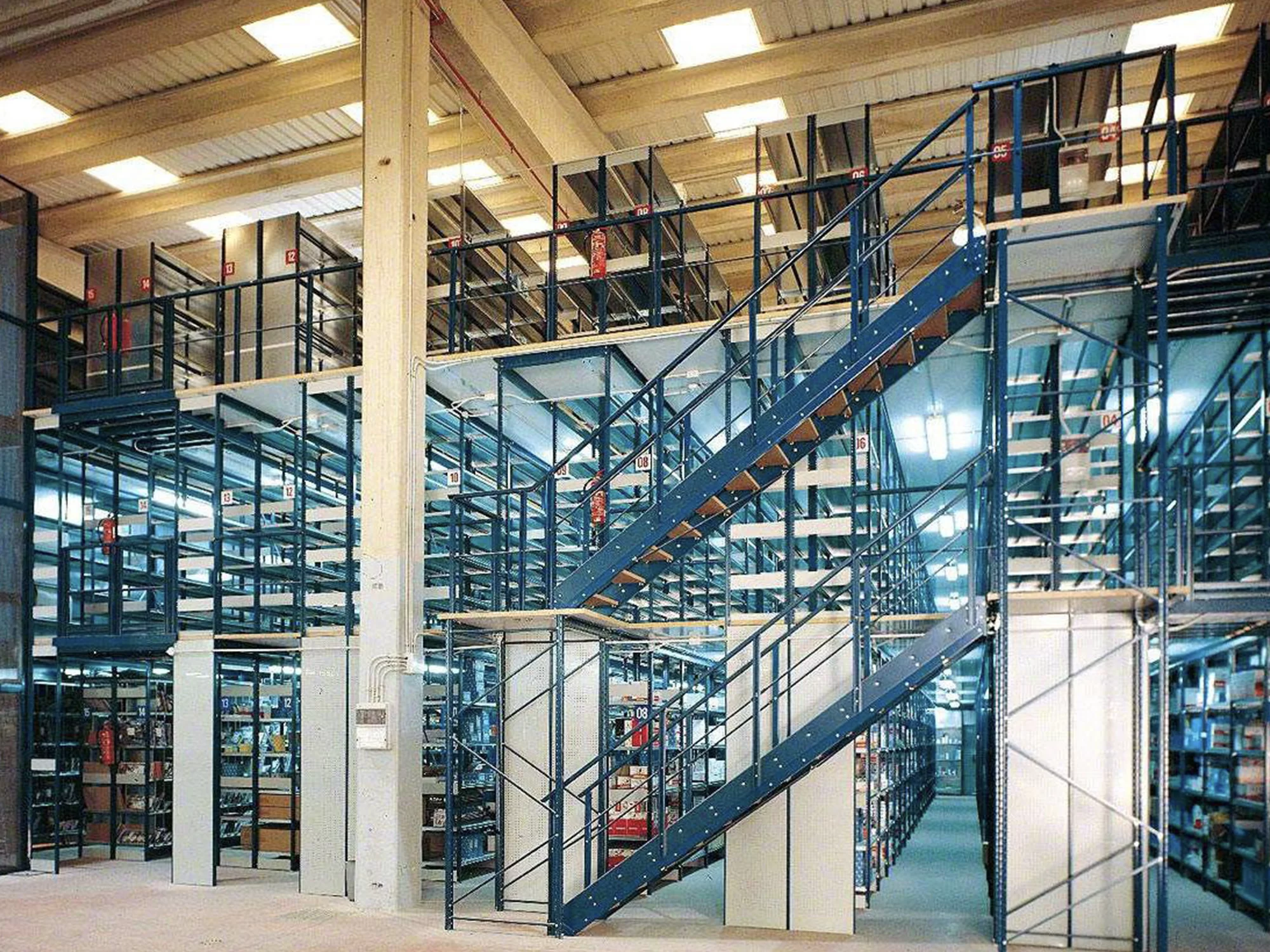 MEZZANINE SHELF SYSTEMS