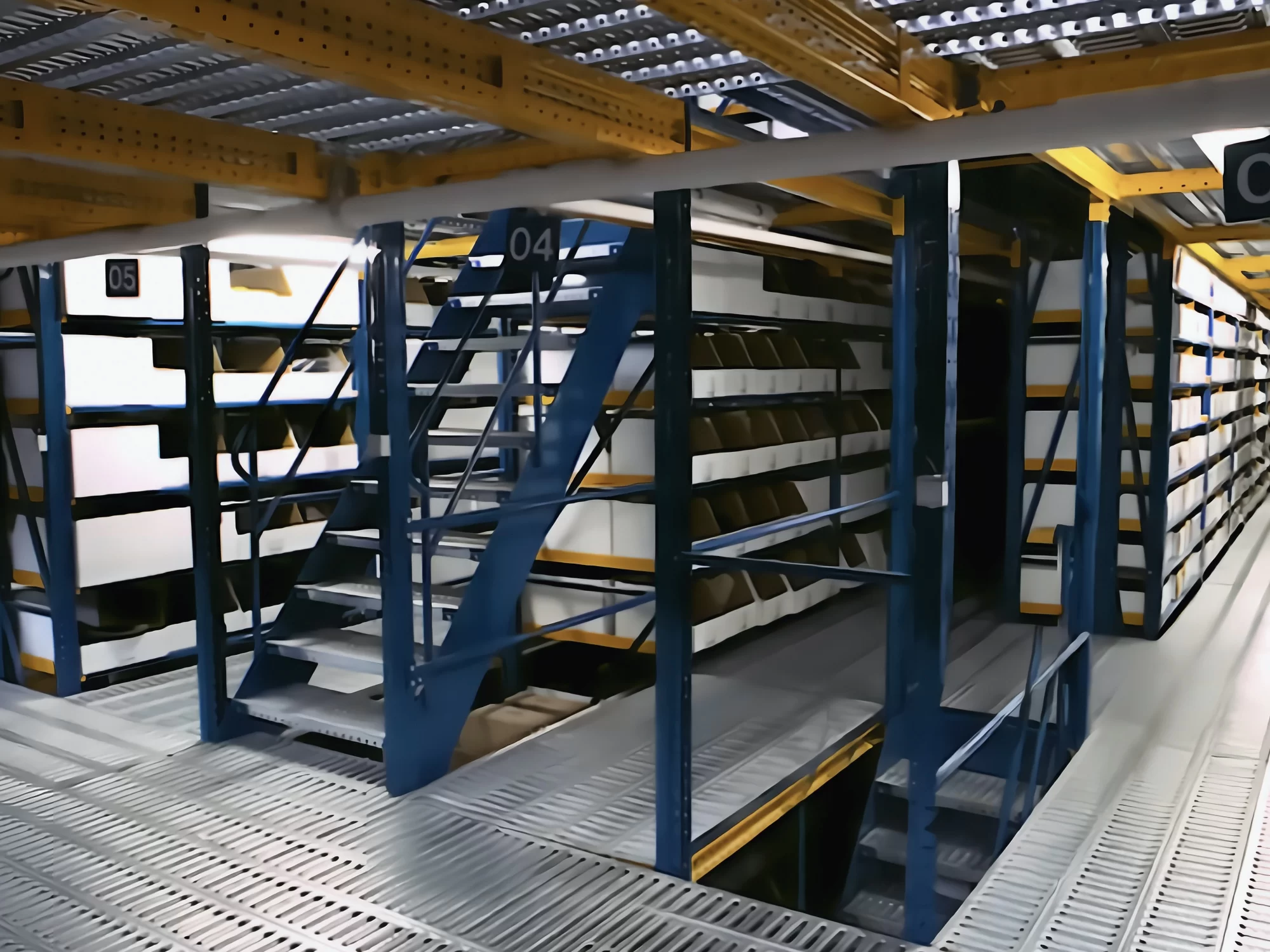 MEZZANINE SHELF SYSTEMS